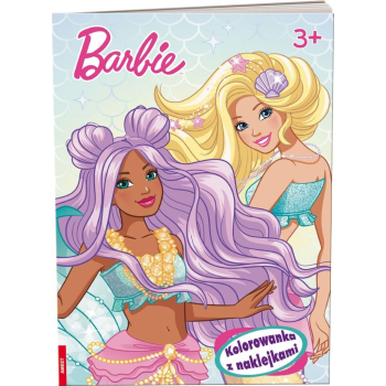 Barbie. Kolorowanka z Naklejkami